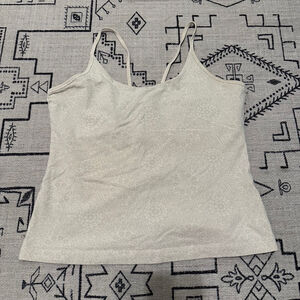 Women's Patagonia Tank Top L Beige Green